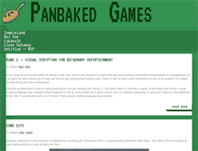 Tablet Screenshot of panbaked.com